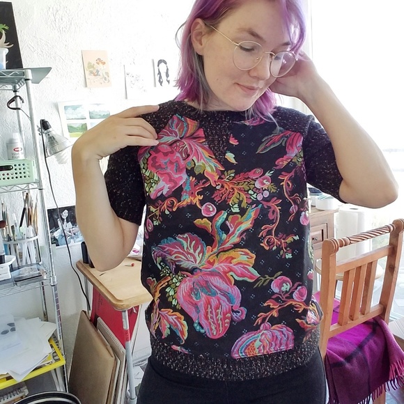 James Coviello Iridescent Blouse - Picture 2 of 8